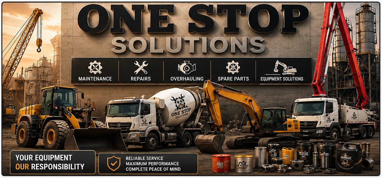 Heavy machinery and equipment solutions